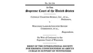 19 AGs support Wisconsin Catholic Charities case