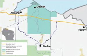 Bad River Band testifies on Line 5 reroute concerns