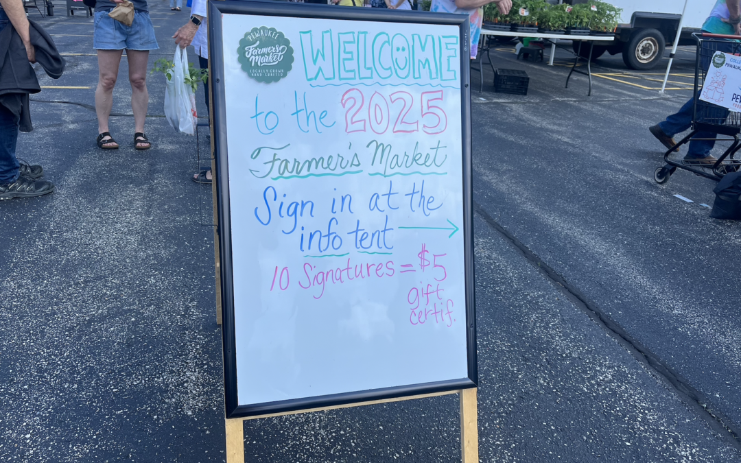 A Peek Inside the Pewaukee Farmer’s Market