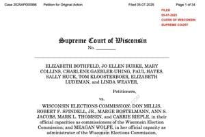 Law groups file motion to intervene in Wisconsin congressional maps challenge